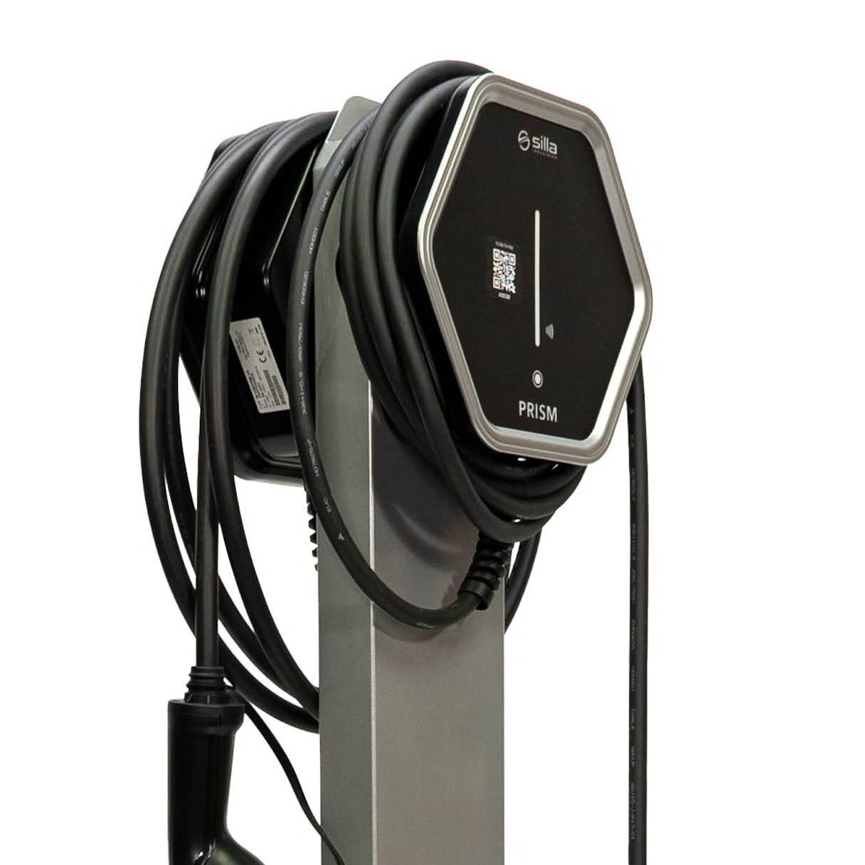 silla-industries-prism-solar-twin-monofase-wallbox-doppia-presa image 1