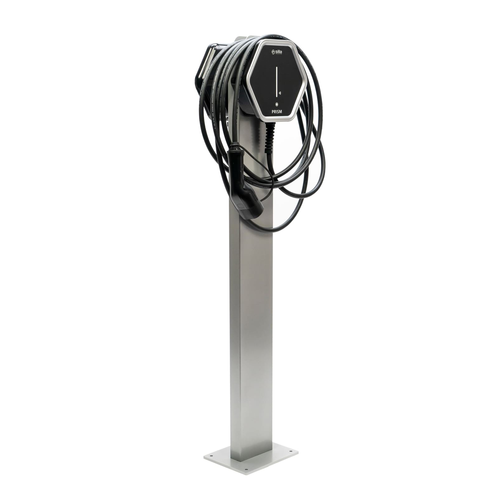 silla-industries-palo-di-supporto-bi-facciale-in-acciaio-per-prism image 2