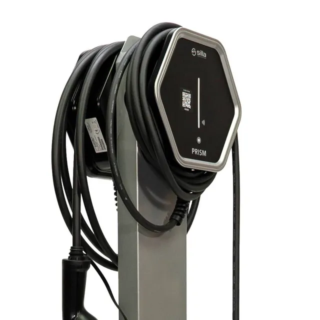 silla-industries-prism-solar-twin-monofase-wallbox-doppia-presa image 1